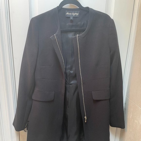 Vintage Womens Sandra Angelozzi black blazer jacket - Picture 2 of 6